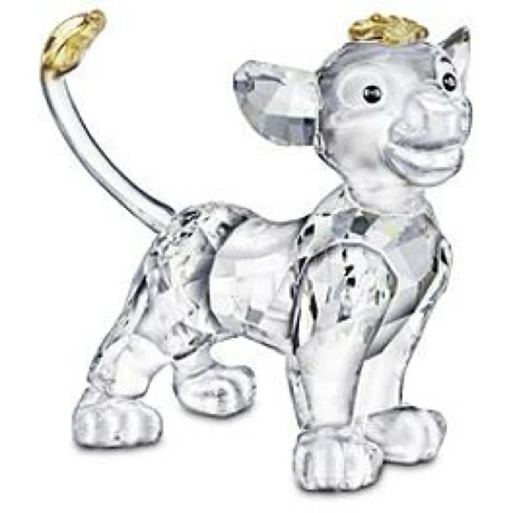 Swarovski Disney The Lion King Simba Figurine~ Retired